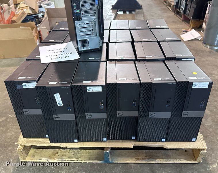 image for item NO9600 Approximately 26 Dell OptiPlex 5050 desktops