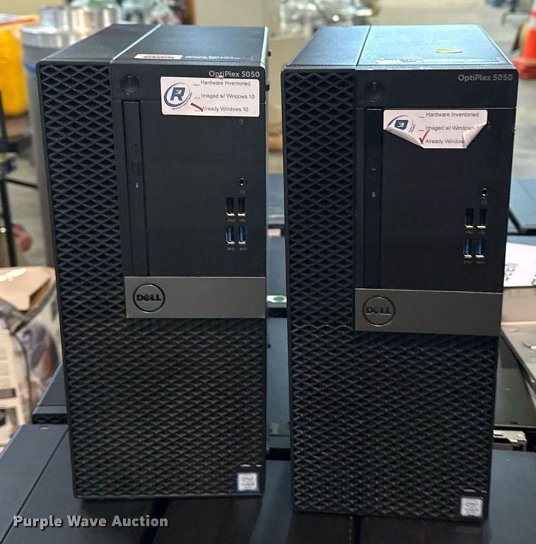image for item NO9601 Approximately 42 Dell OptiPlex 5050 desktops