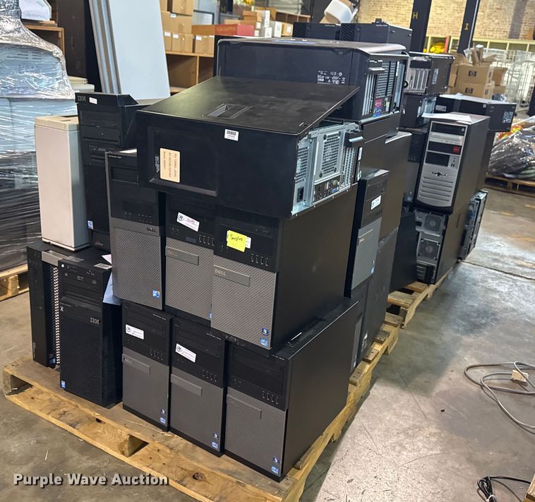 image for item NO9602 Approximately 56 Dell desktops