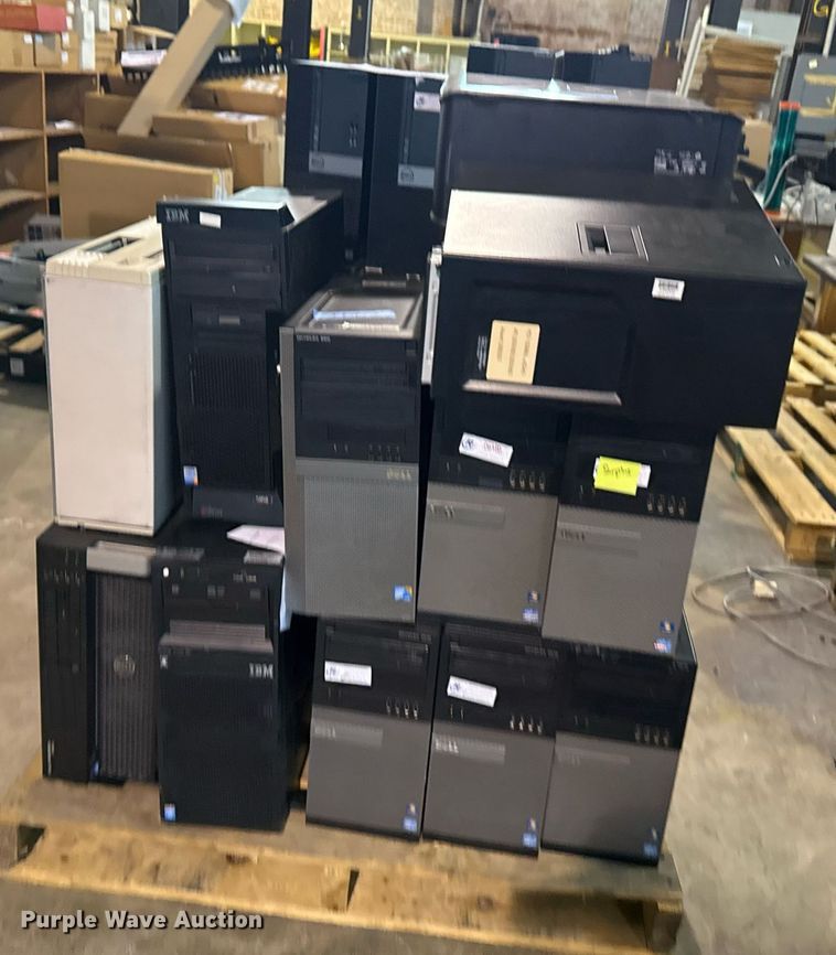 image for item NO9602 Approximately 56 Dell desktops