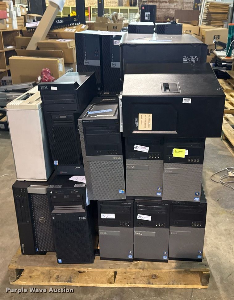 image for item NO9602 Approximately 56 Dell desktops