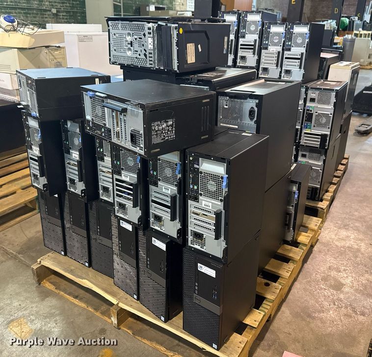 image for item NO9602 Approximately 56 Dell desktops