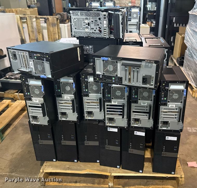 image for item NO9602 Approximately 56 Dell desktops