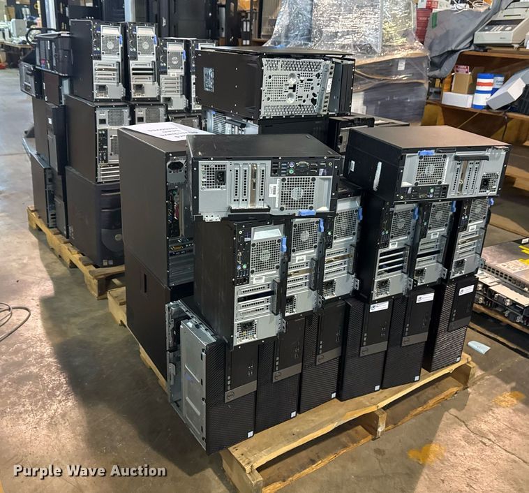 image for item NO9602 Approximately 56 Dell desktops