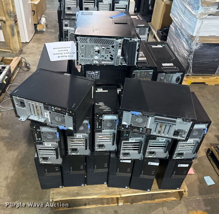 image for item NO9602 Approximately 56 Dell desktops