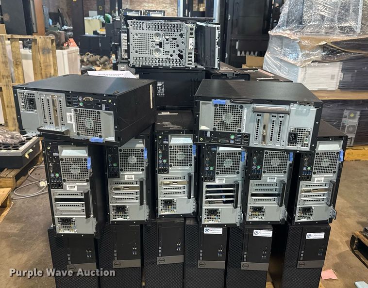image for item NO9602 Approximately 56 Dell desktops
