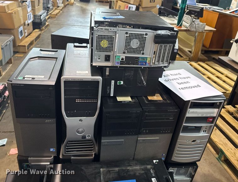 image for item NO9602 Approximately 56 Dell desktops