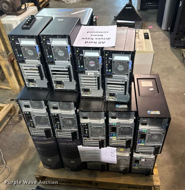 image for item NO9602 Approximately 56 Dell desktops