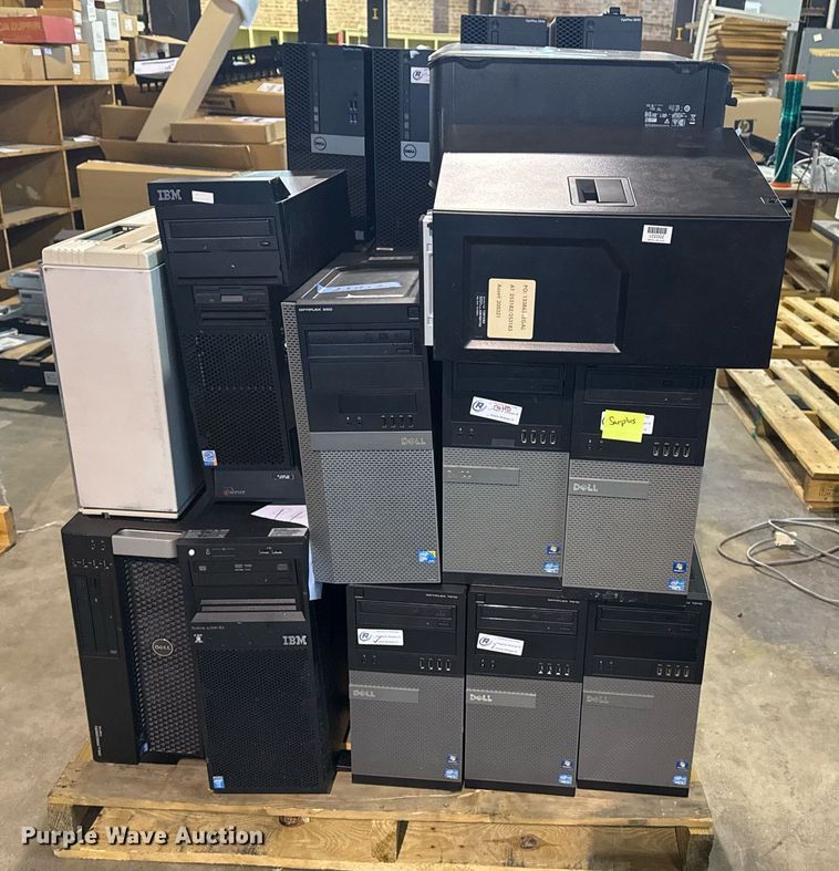 image for item NO9602 Approximately 56 Dell desktops