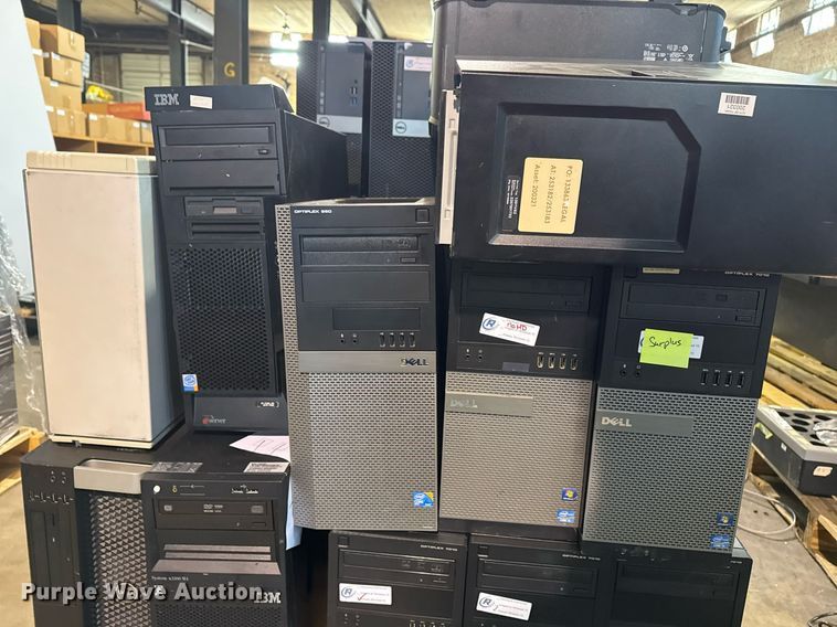 image for item NO9602 Approximately 56 Dell desktops