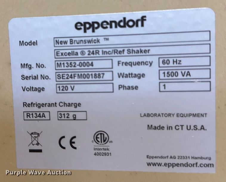 image for item NO9609 New Brunswick Excella E24 incubator shaker