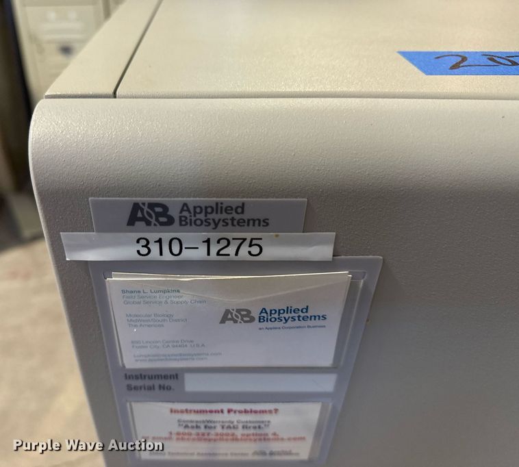 image for item NO9615 (2) ABI Prism 310 genetic analyzers