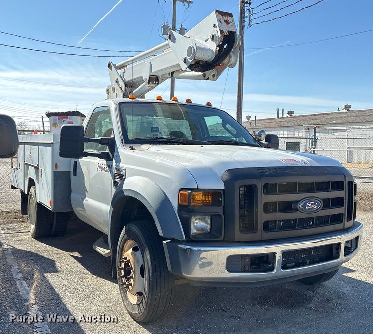 image for item NO9641 2008 Ford F450 bucket truck