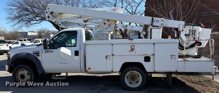 image for item NO9641 2008 Ford F450 bucket truck