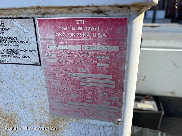 image for item NO9641 2008 Ford F450 bucket truck