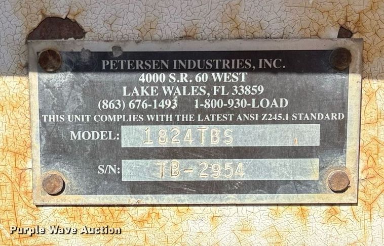 image for item NO9648 2017 Kenworth T370 grapple crane truck