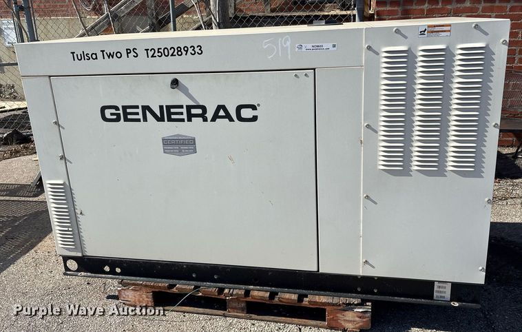 image for item NO9655 Generac generator