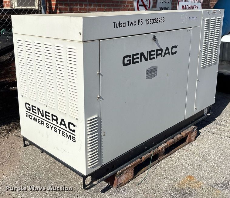 image for item NO9655 Generac generator