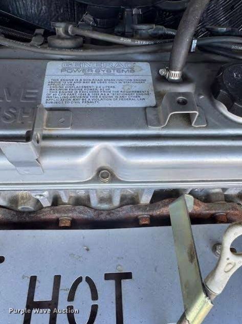 image for item NO9655 Generac generator