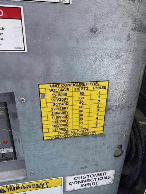 image for item NO9655 Generac generator