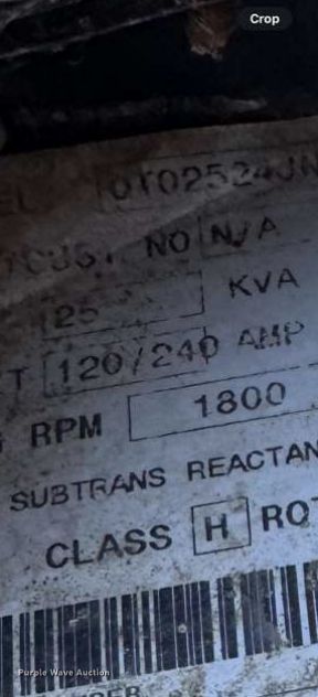 image for item NO9655 Generac generator