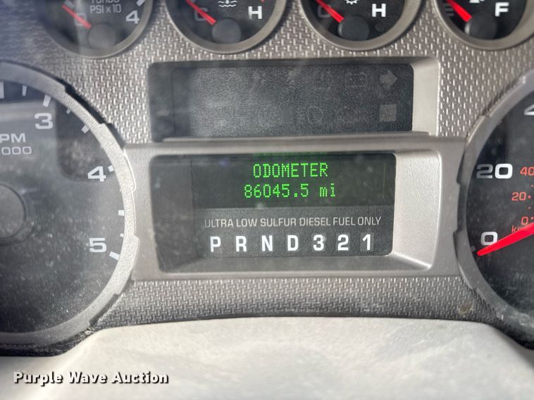 image for item NO9660 2008 Ford F250 Super Duty utility bed pickup truck