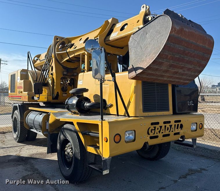 image for item NO9668 2014 Gradall XL 3100  wheeled excavator