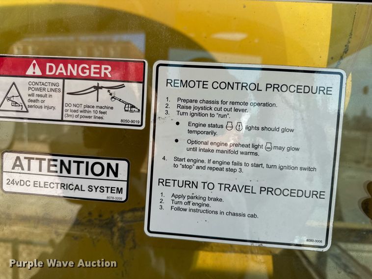 image for item NO9668 2014 Gradall XL 3100  wheeled excavator