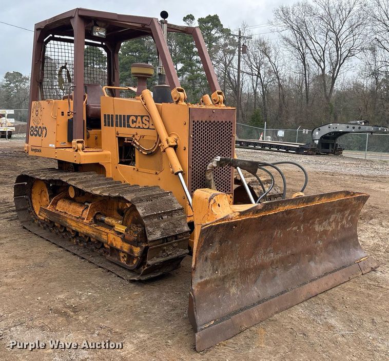 image for item OK9548 1989 Case 850D Longtrack dozer