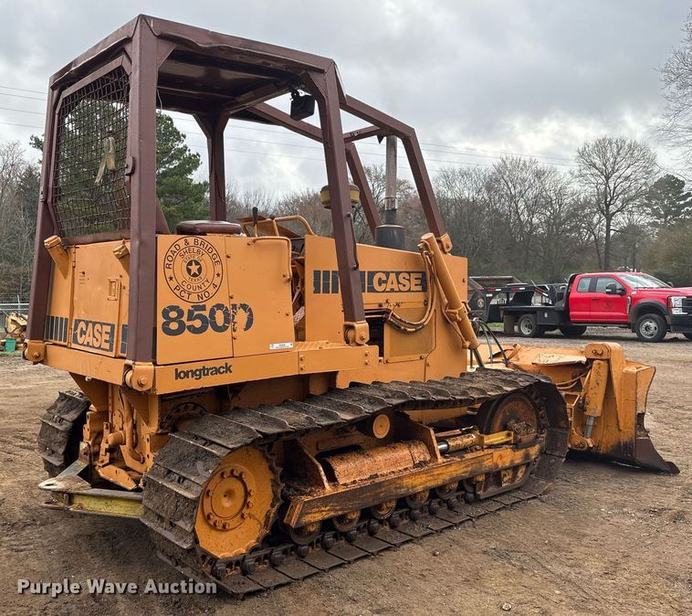 image for item OK9548 1989 Case 850D Longtrack dozer
