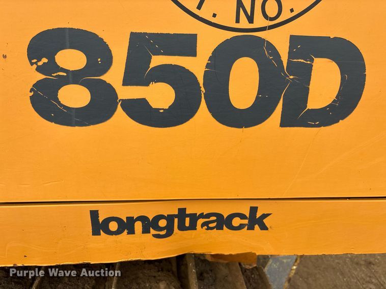 image for item OK9548 1989 Case 850D Longtrack dozer