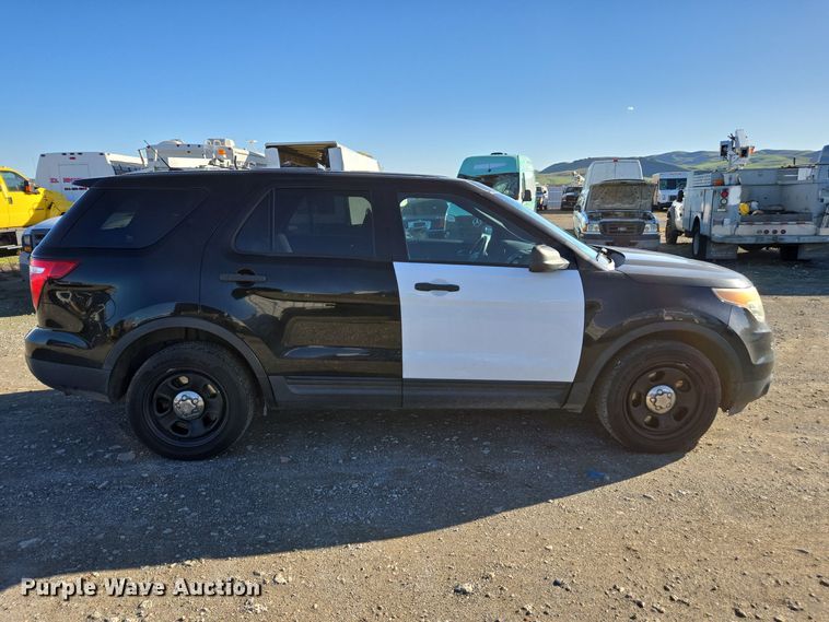 image for item YA0319 2013 Ford Explorer Police Interceptor SUV