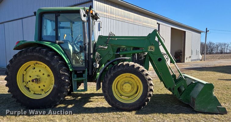 image for item DH9793 2002 John Deere 6420 MFWD tractor