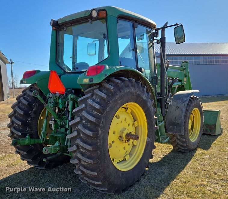 image for item DH9793 2002 John Deere 6420 MFWD tractor