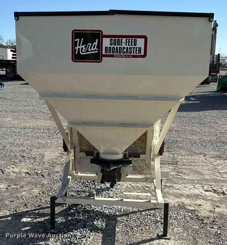 image for item DJ0847 Herd 2440 broadcast spreader