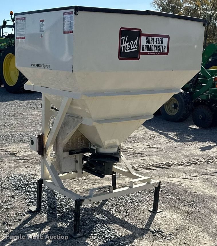 image for item DJ0847 Herd 2440 broadcast spreader