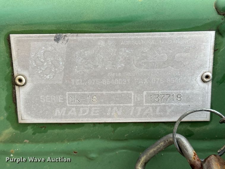 image for item DO0303 Sitrex MK-16 hay rake