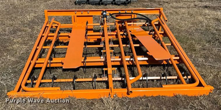 image for item DO0319 2024 LandHonor HAG-12-24Q skid steer hay accumulator grabber