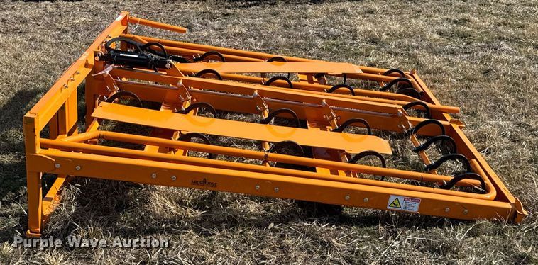 image for item DO0319 2024 LandHonor HAG-12-24Q skid steer hay accumulator grabber