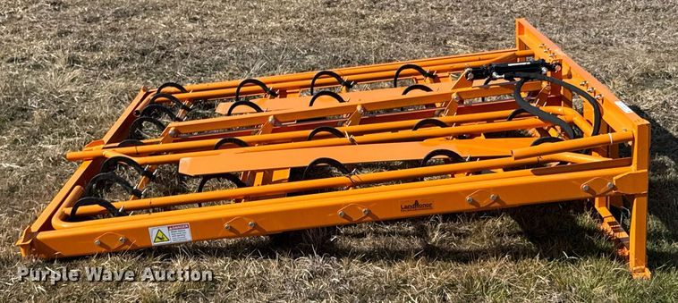 image for item DO0319 2024 LandHonor HAG-12-24Q skid steer hay accumulator grabber