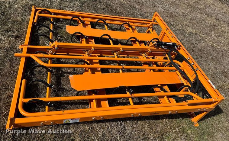 image for item DO0319 2024 LandHonor HAG-12-24Q skid steer hay accumulator grabber