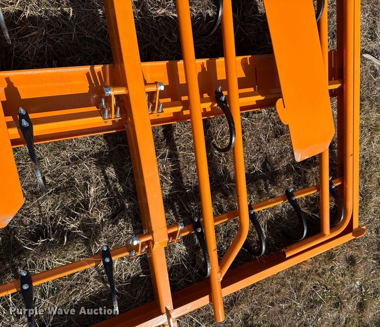 image for item DO0319 2024 LandHonor HAG-12-24Q skid steer hay accumulator grabber