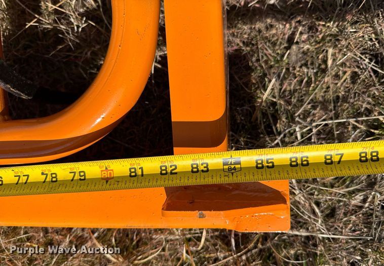 image for item DO0319 2024 LandHonor HAG-12-24Q skid steer hay accumulator grabber