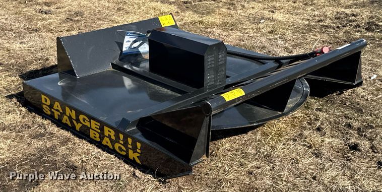 image for item DO0324 2024 Mower King SSRC skid steer rotary mower