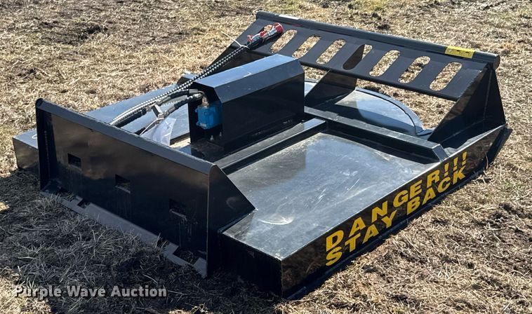 image for item DO0324 2024 Mower King SSRC skid steer rotary mower