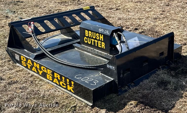 image for item DO0324 2024 Mower King SSRC skid steer rotary mower