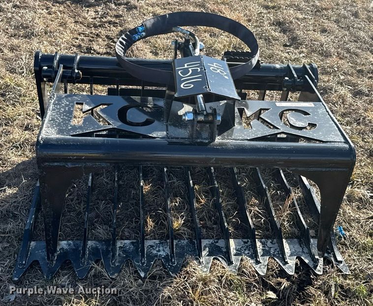 image for item DO0353 KC skid steer grapple bucket