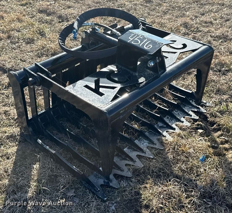 image for item DO0353 KC skid steer grapple bucket