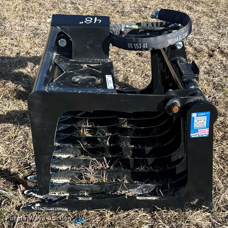 image for item DO0353 KC skid steer grapple bucket