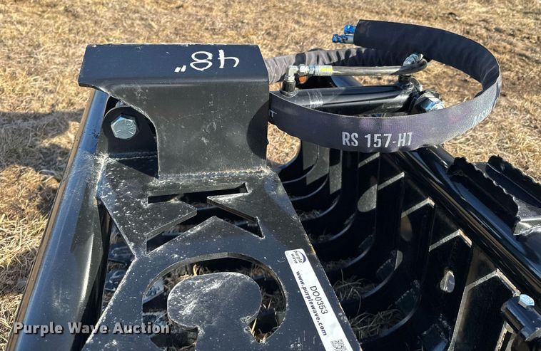 image for item DO0353 KC skid steer grapple bucket